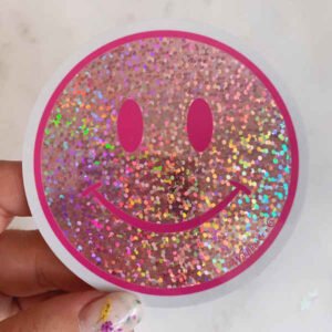 Smile_Glitter_Stickers